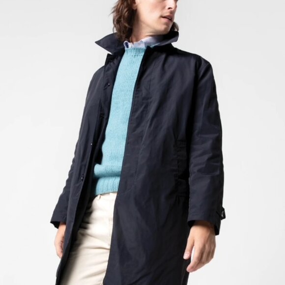 Sid Mashburn Navy Traveler's Trench - Large - Excellent Condition - Picture 4 of 7